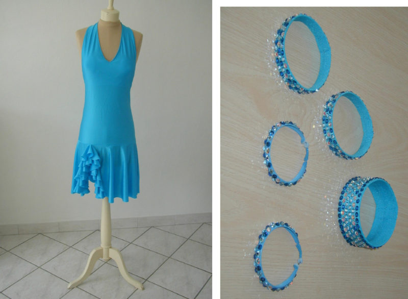 depot vente-latine-robe bleu